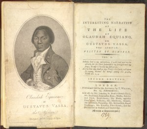 The book by Olaudah Equiano.