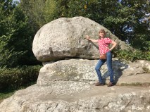 the ancient Chidding Stone