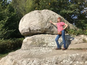 the ancient Chidding Stone